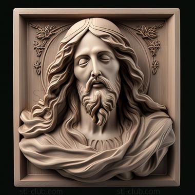 3D model st jesus (STL)